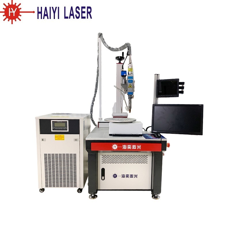 Haiyi Metal Welding System Metal Plate Welder Numerical Control Optical Fiber Laser Metal Welder Price