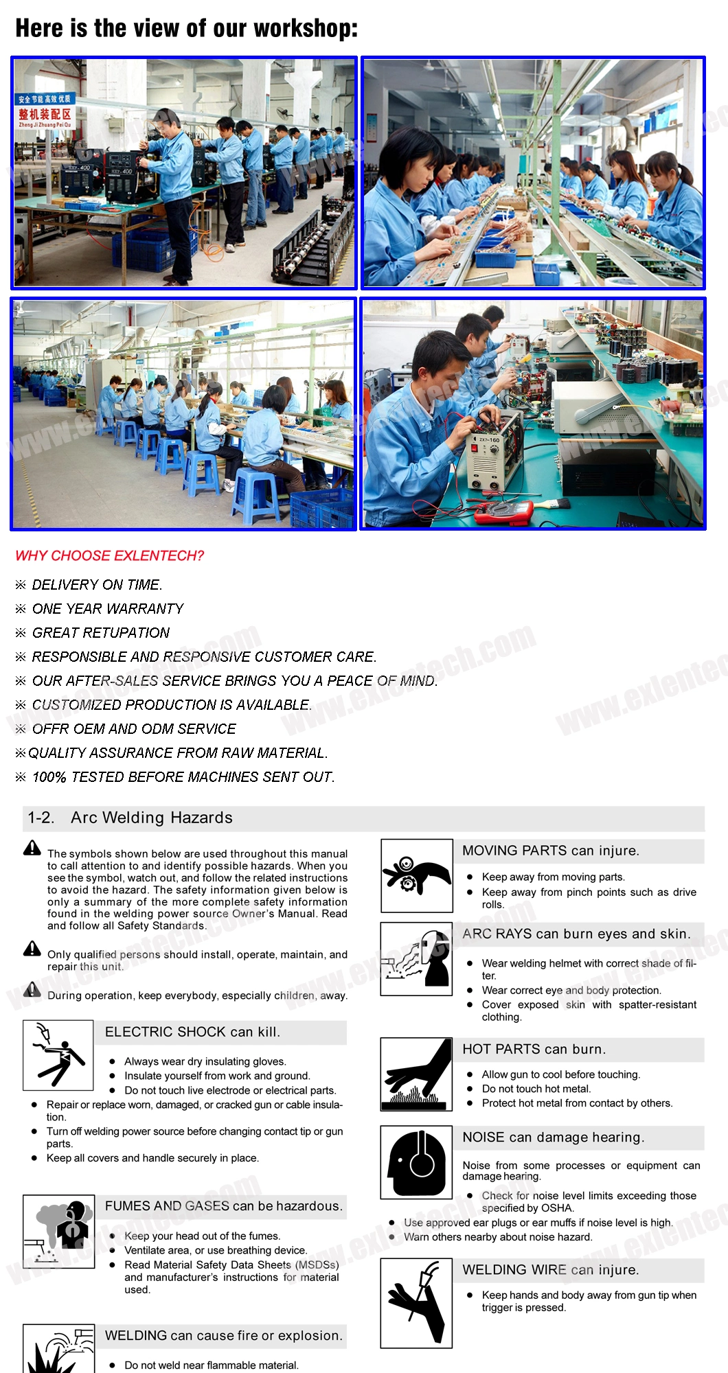 DC Inverter IGBT Module MIG/CO2/Mag Welding Machine MIG -500