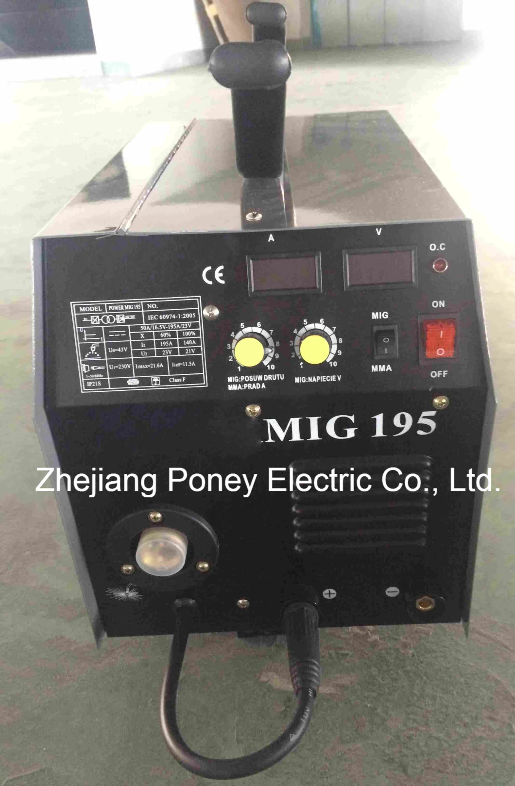 CO2 Gas Welder Inverter MIG Welding Machinery MIG-160/180/200