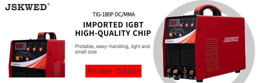 TIG Small portable and Light Inverter Welding Machine 180AMP DC/MMA