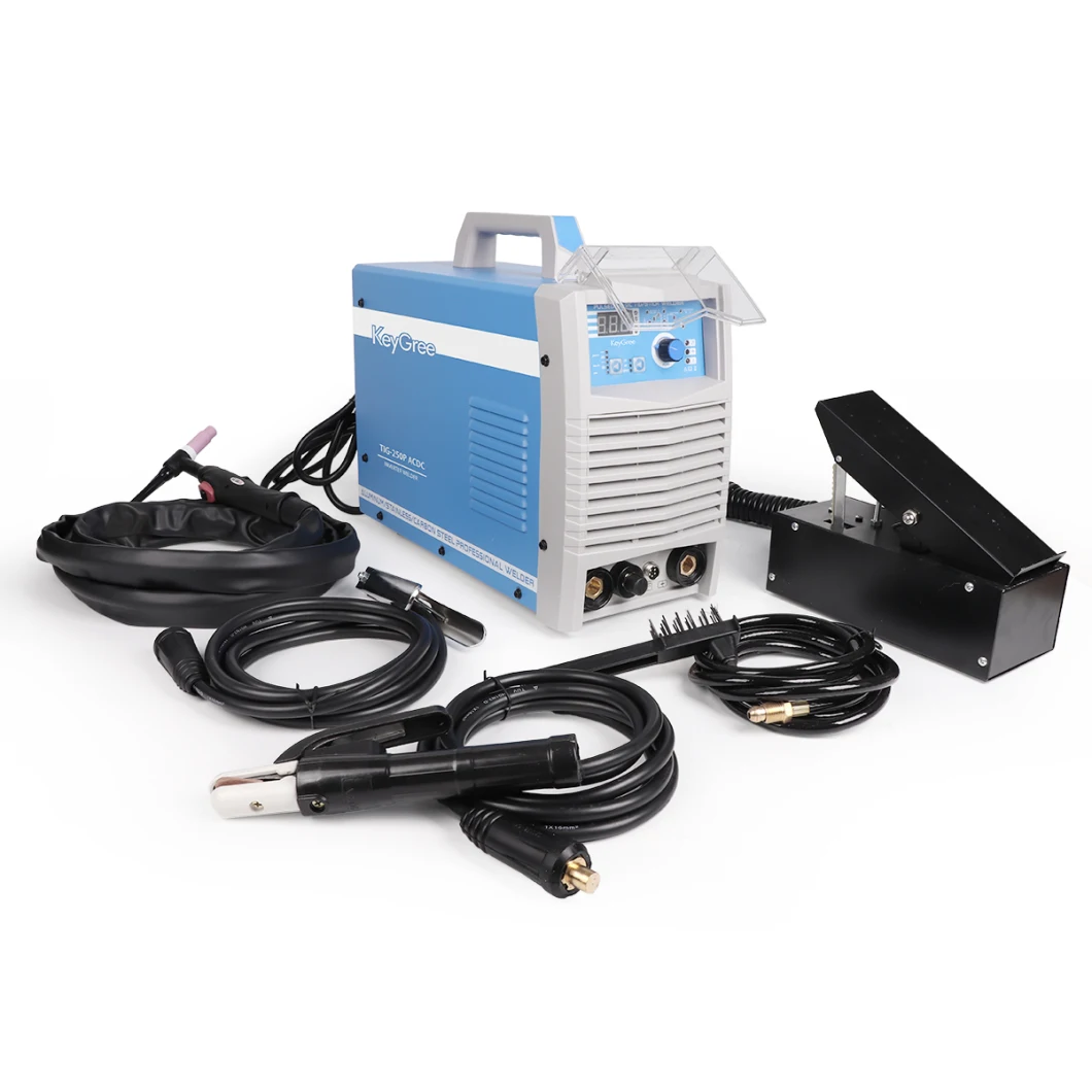 TIG-200pulse AC/DC Aluminum Welding IGBT Argon Arc TIG/MMA Inverter Welding Machine (WSE-200)