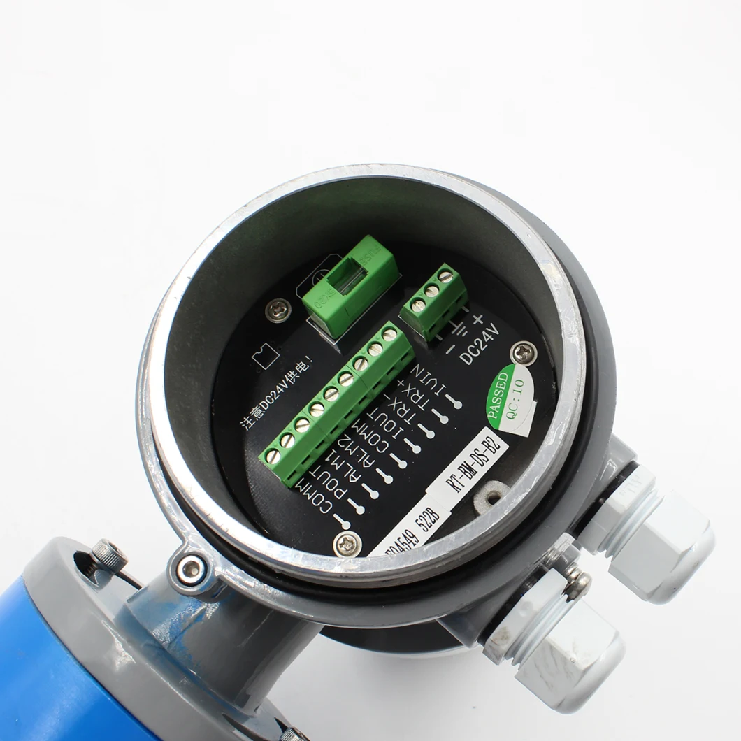 Electromagnetic Flowmeter Precise Liquid Measurement Flowmeter Belt Display