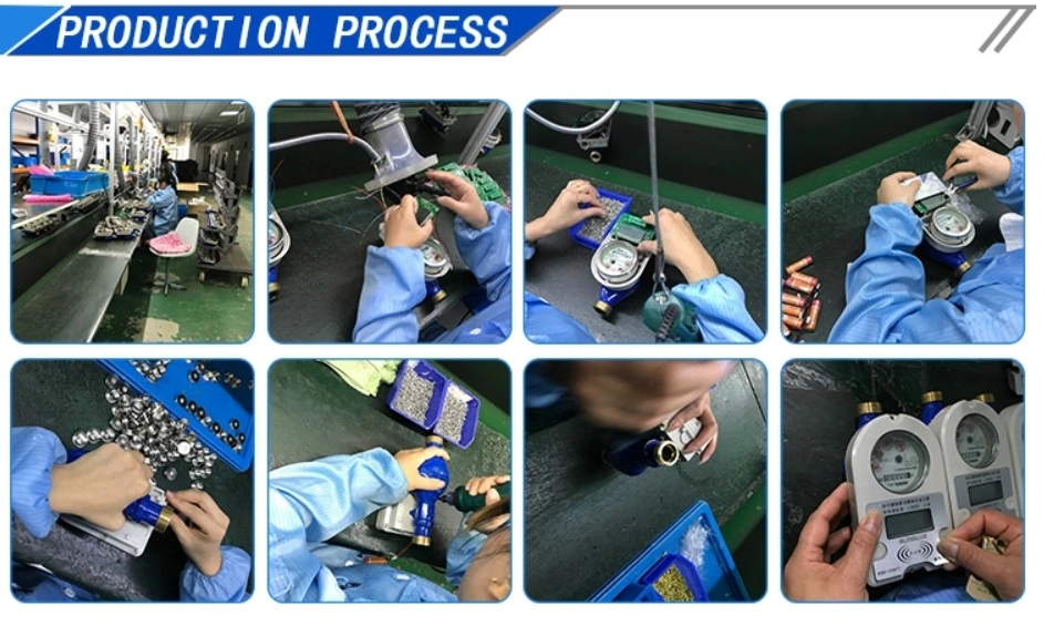 High Precision Wet IC Card Water Meters Prepaid Flow Meter