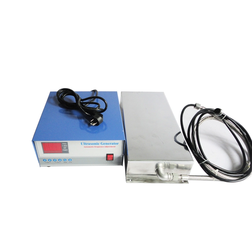 Ultrasonic Cleaning Equipment Submersible Type Ultrasonic Transducer Plate 25K-40K Cleaning Transducer Steel Box