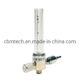Oxygen Flowmeters Brass Body Medical Gas Flowmeters with Humidifier Bottles
