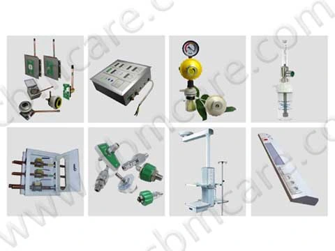 Float-Type Oxygen Flowmeters for Medical Gas System