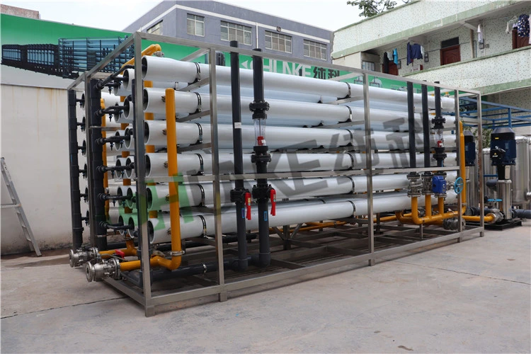 Salty Water Treatment System Machine 65t RO Water Treatment Plant for Pure Water