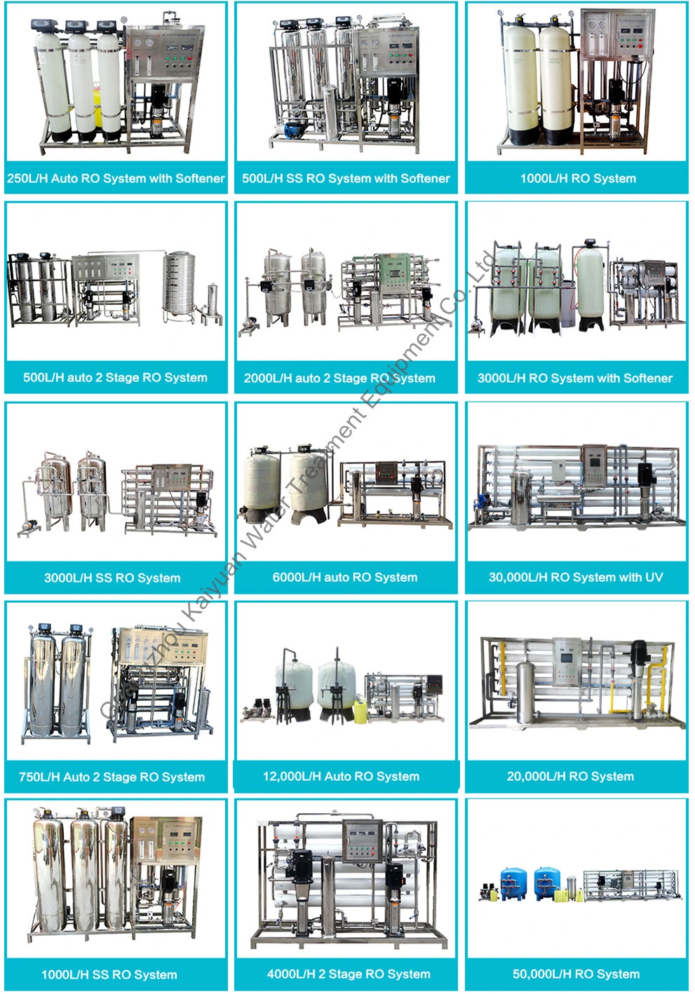 20tph Big Capacity Water Treatment Machine Manufacturer/RO Water Treatment for Drinking Water
