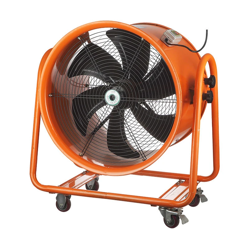20 Inch High Velocity Industrial Electrical Exhaust Moveable Ventilator Portable Air Circulator Drum Fan