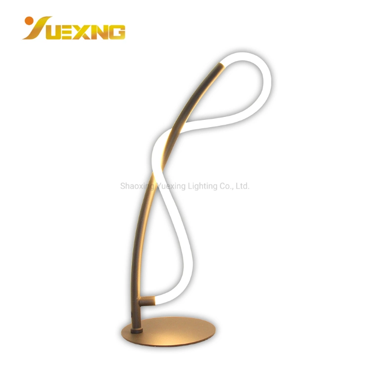 Dimmable Adjustable Strip Light Customized Brass Color Tube Table Reading Office Lamp Lighting