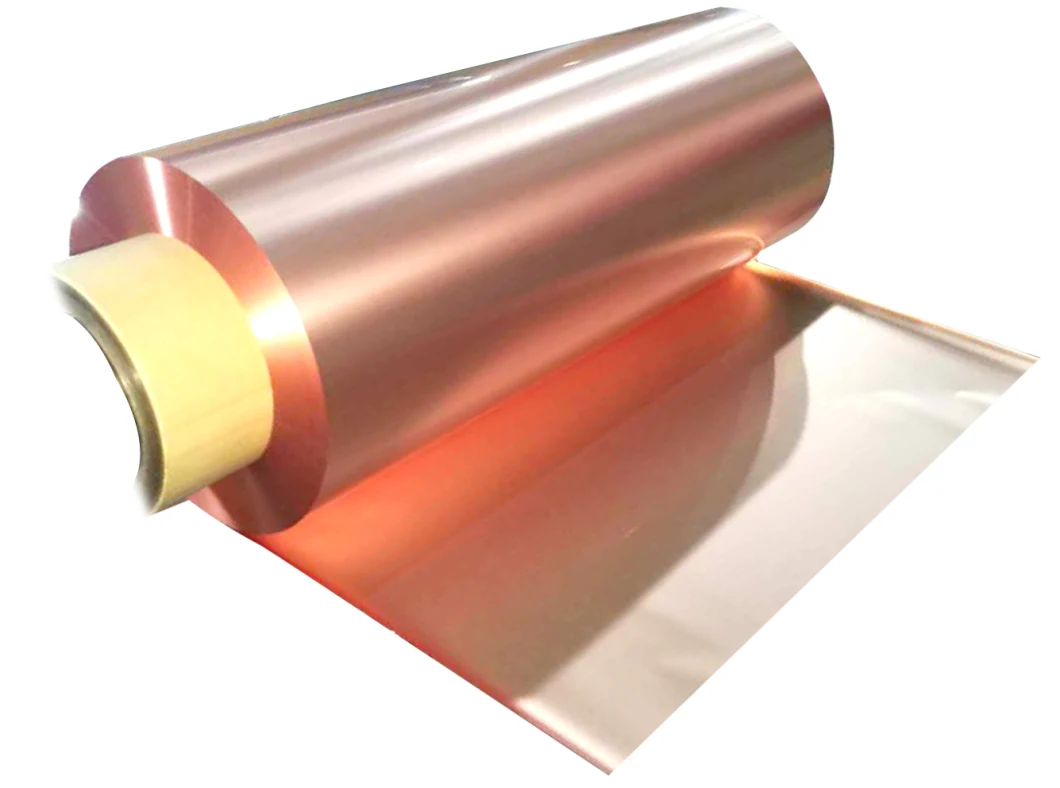 Double-Polished Thin Electrolytic Copper Foil Tape for PCB