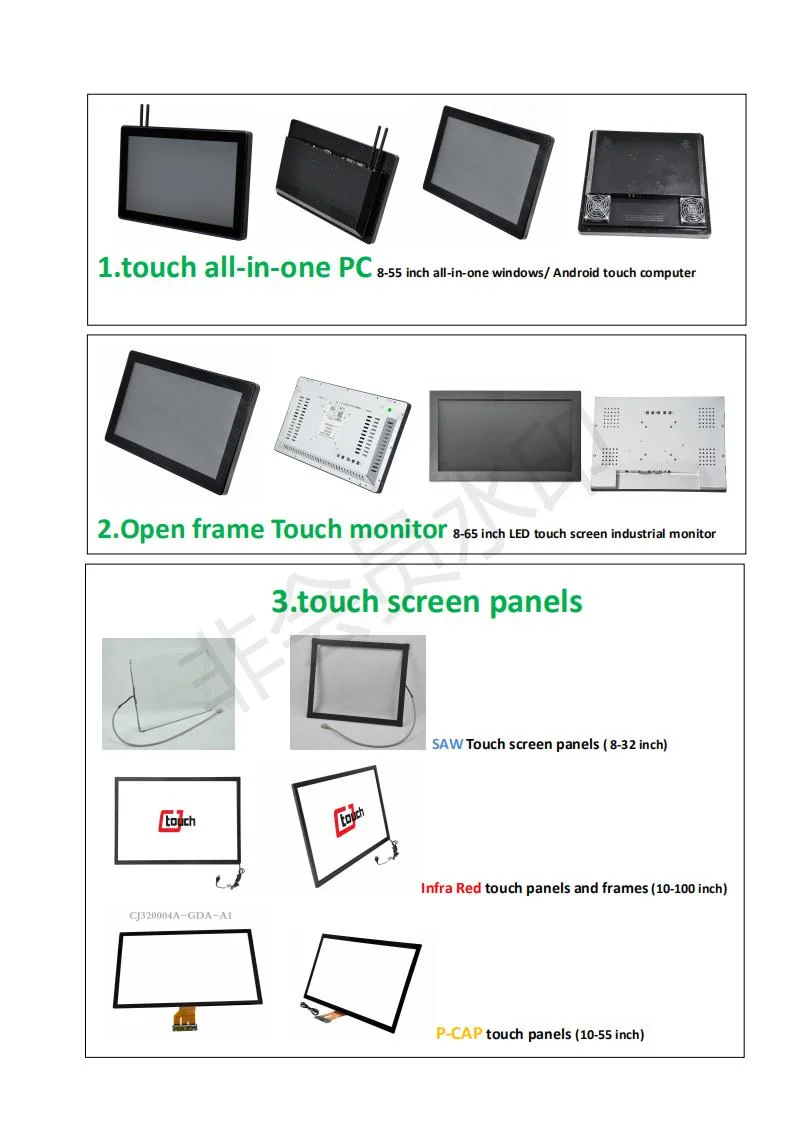 65 Inch Projected Capacitive Touch Foil Big Size Touch Films Ultra Thin Touch Overlays