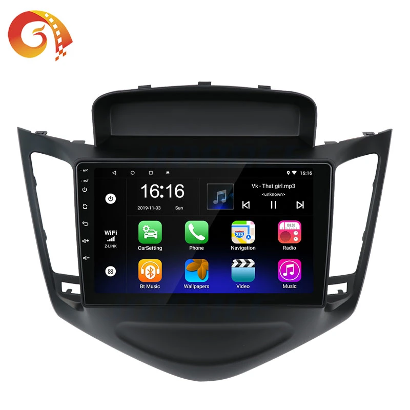 Factory Android Car Video Radio Stereo Touch Screen Mirror Link Player for Chevrolet Cruze 2009 2010 2011 2012 2013 2014 with Navigation