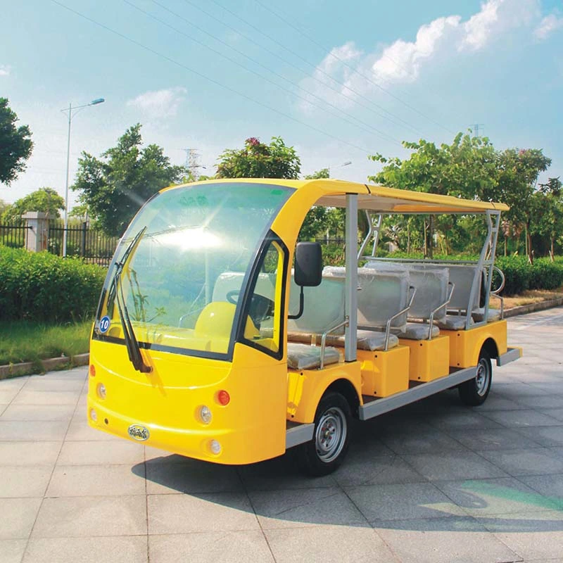 14 Seats Electric Bus, Shuttle Bus, Electri Car, Sightseeing Bus, Battery Powered Tourist Bus (DN-14)