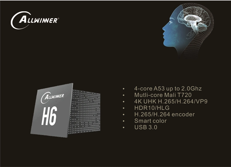 H6 Mini Allwinner H6 3G 32g 4K HD Keyboard for Smart TV Box Magic Android