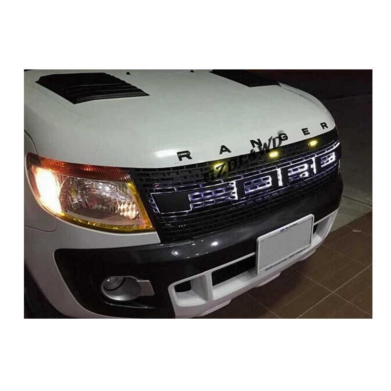 Ford Ranger 2012-2014 Car Grille with LED Lights