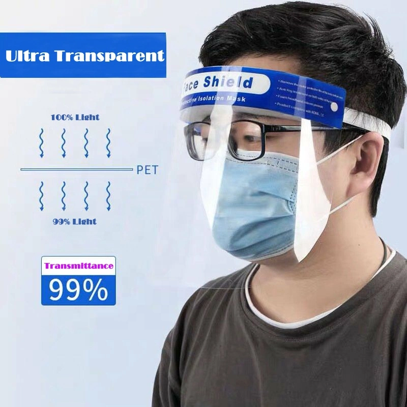 Transparent Anti-Fog Protect Epidemic Adult Face Eyes Protective Cover Anti Dust Riding Windproof Facial Cover