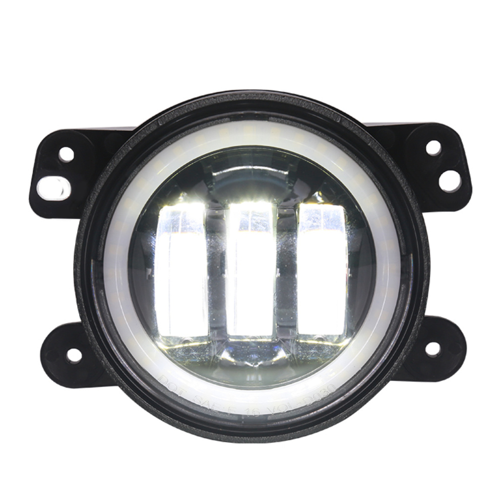 Wholesale Seal Beam 4 Inch Fog Light, 30W LED Angel Eyes Fog Lamp for Wrangler