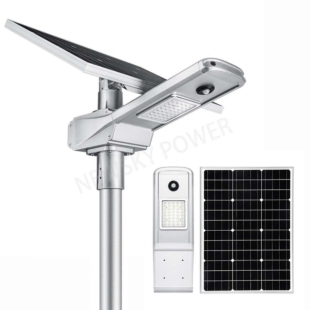 Outside Semi Integrated MPPT LED Solar Powered Road Lamp