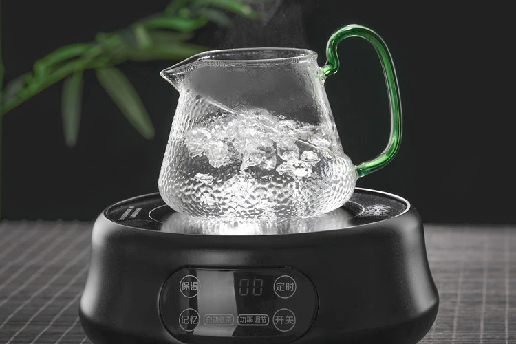 Factory Price Hand Made Glass Water Pot Custom Logo Wholesale Tea Pot Glass