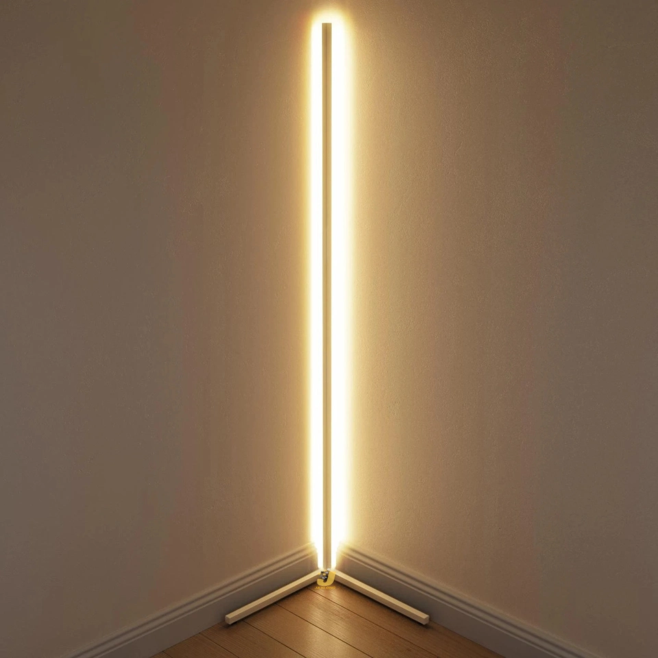 Modern Metal Studio Standing Decorative Corner LED Tripod Floor Lamp (WH-FL-01)