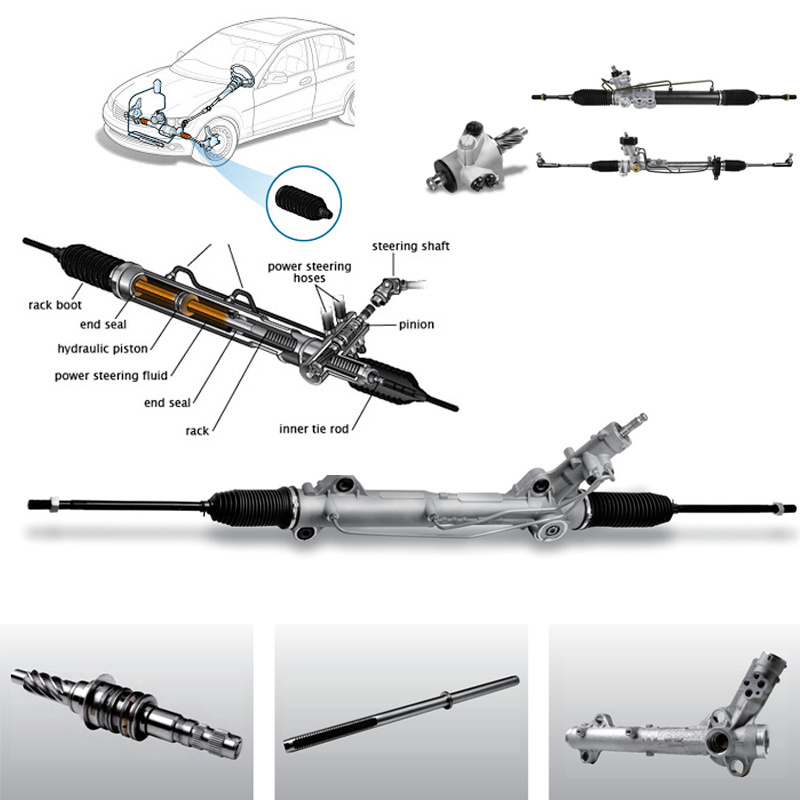 Low Price LHD Power Steering Rack for Honda Accord Brand New and Rebuild for Honda Accord 2.4 2008 53601ta1000 53601-Tb0-P01