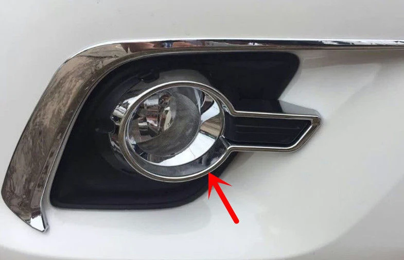 Ycsunz Fog Light Brow and Rim Striker Fog Lamp Decoration Auto Accessories for Hilux Revo 2015