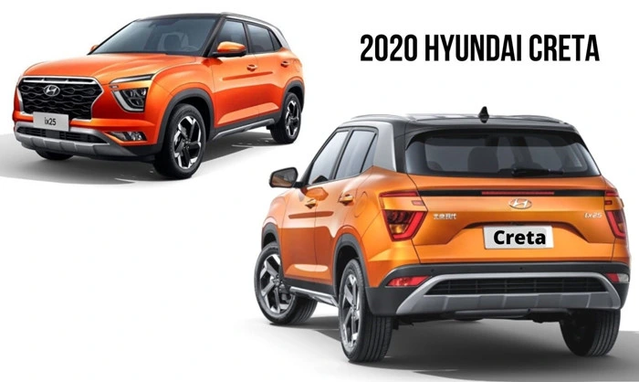 Front and Rear Bumper Guards for Hyundai Creta 2020 IX25 Rear Diffuser