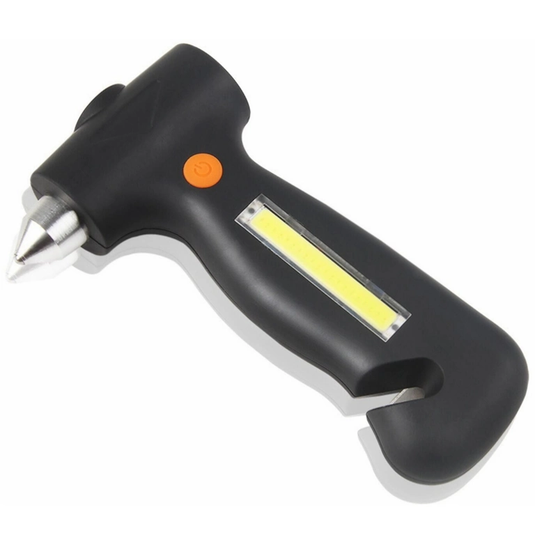 Brilliant-Dragon Safety Hammer Belter Cutter Portable Emergency Flashlight