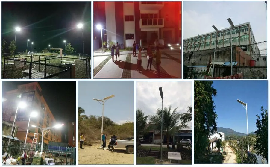 Wholesale Commercial Outside Highway Walkway Solar Powered LED Street Road Lamps