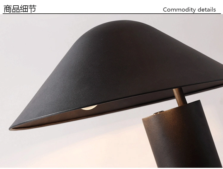 E27 Mushroom Head 2 Head Lamp Bedhead Bedroom Damo Simple Table Lamp (WH-MTB-165)