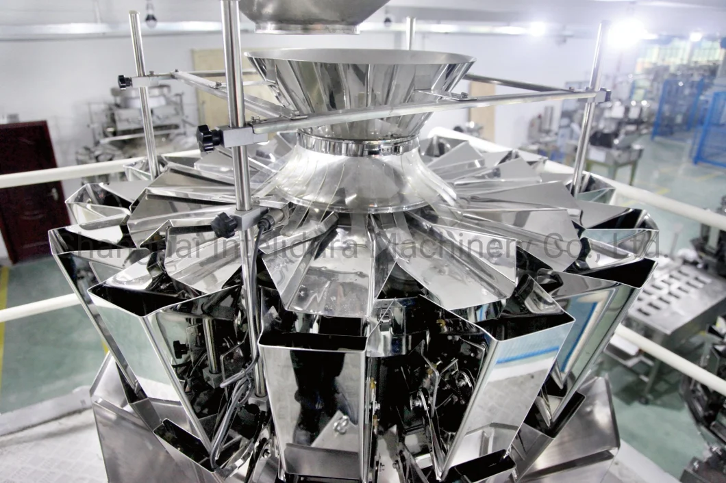 10 Heads/14 Heads/16 Heads Weigher /Multihead Weigher for Packing Candy Snack Chips Nuts