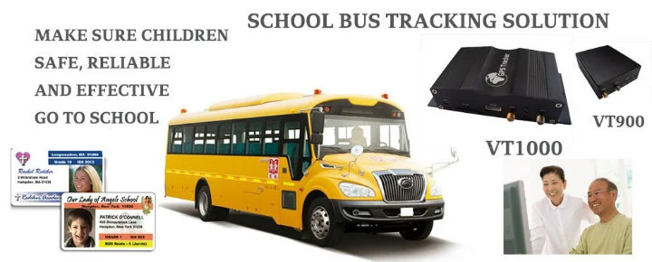 RS232 RFID Student Identify School Bus 3G GPS Tracker Wtih Emergency Call