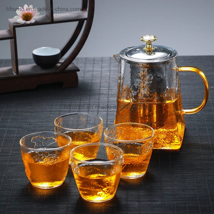 Quality High Boroslicate Glass Water Pot Wholesale 2020 New Design Tea Pot Glass