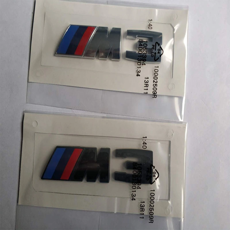 Car Black Rear Emblem Tail Trunk Badge for BMW