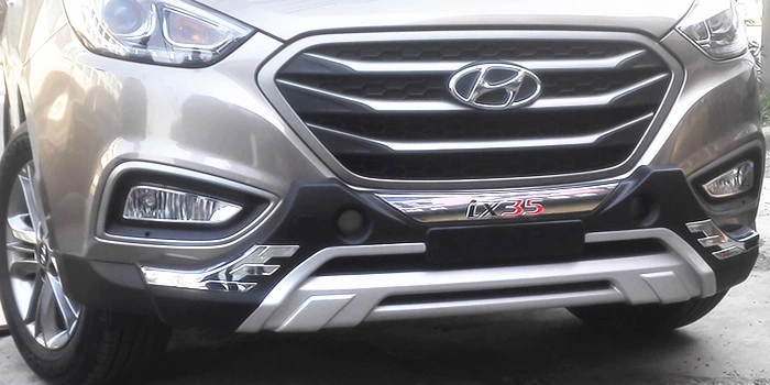 Blow Moulding Front Guard and Rear Bumper Diffuser for Hyundai Tucson 2013 2014 IX35