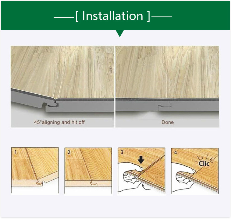 Commercial Easy Install Anti-Slip Wood Pattern Vinyl Plank Floorboard PVC Carpet Flooring