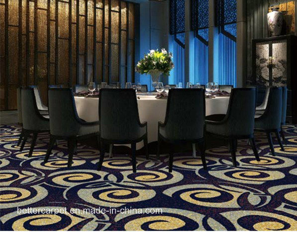 100% Wool Axminster Carpet for Banquet Hall Wall to Wall Carpets