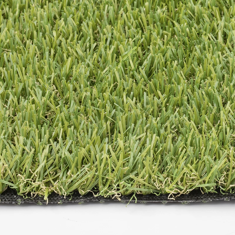 Short Pile Green Artificial Grass Carpet for Garden Floor