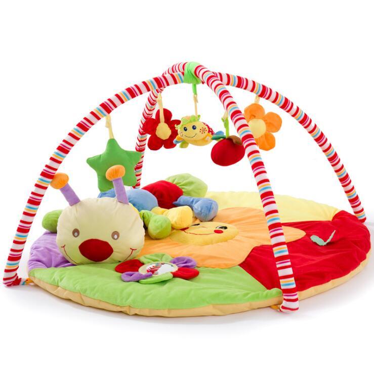 Visual Stimulation Play Mat Baby Educational Toy Colorful Training Play Mat for Baby