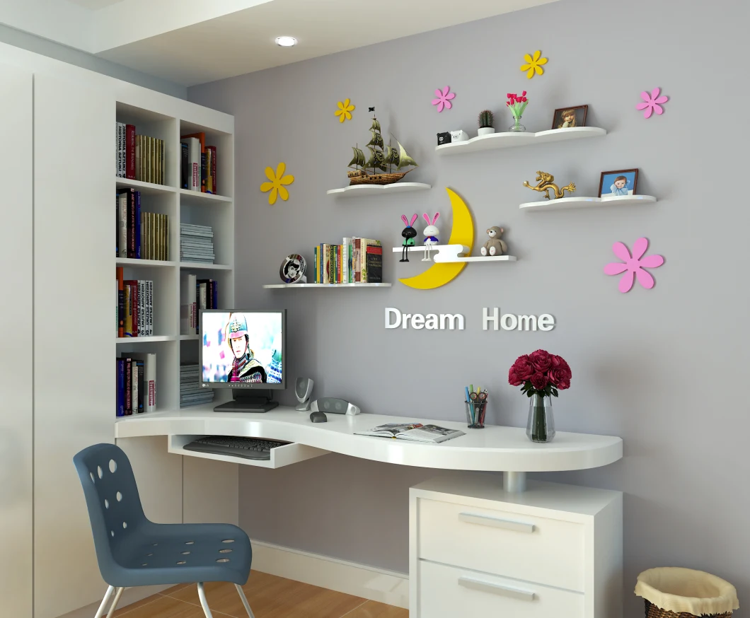 Wall Shelf Children's Room Living Room Wall Decoration Wall Rack Partition