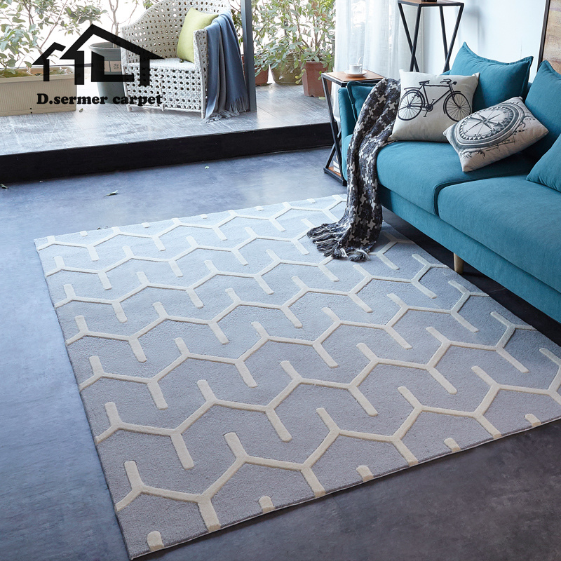North Europe Carpet Floor Carpet Silk Rugs Area Rug Bamboo