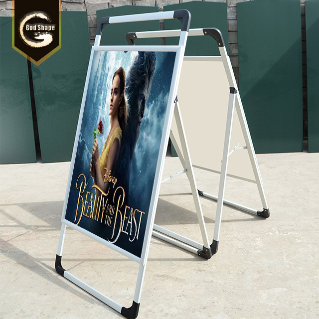 Advertising Clip Snap Poster Picture Frame Stand for Cinema Movie Theater Sign