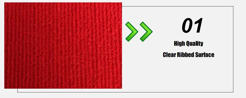 Non-Woven Rib Exhibition Carpet with Wholesales Price