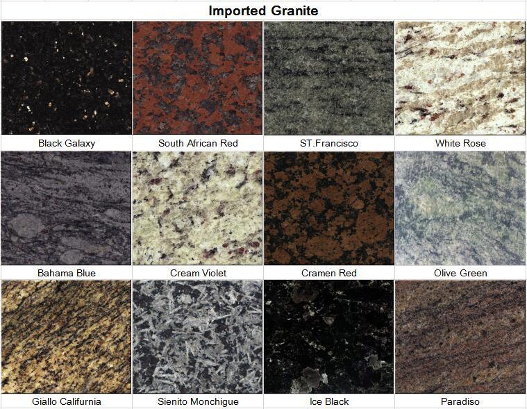 High Quality Natural Stone Tan Brown Granite Floor Wall Tiles