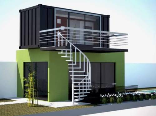 New Zealand Low Cost Luxury Prefab Shipping Container House Hotel Room