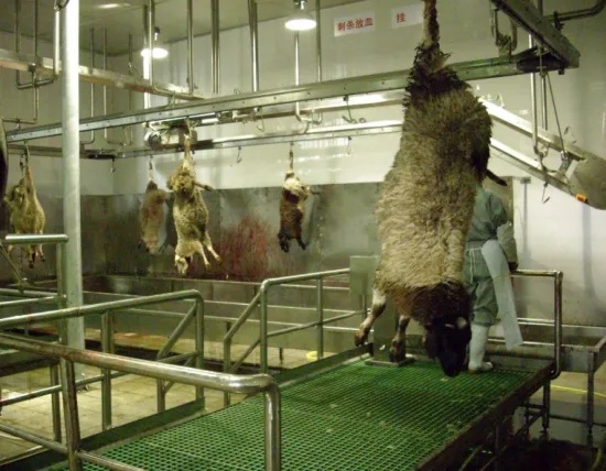 Halal Slaughter Goat Skin Remover Sheep Skinning Machine