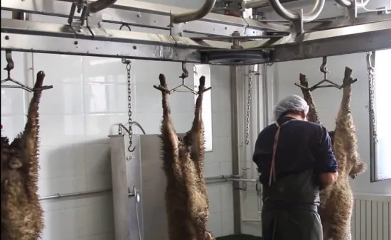 Sheep Goat Slaughtering Equipment Skin Remover Machine