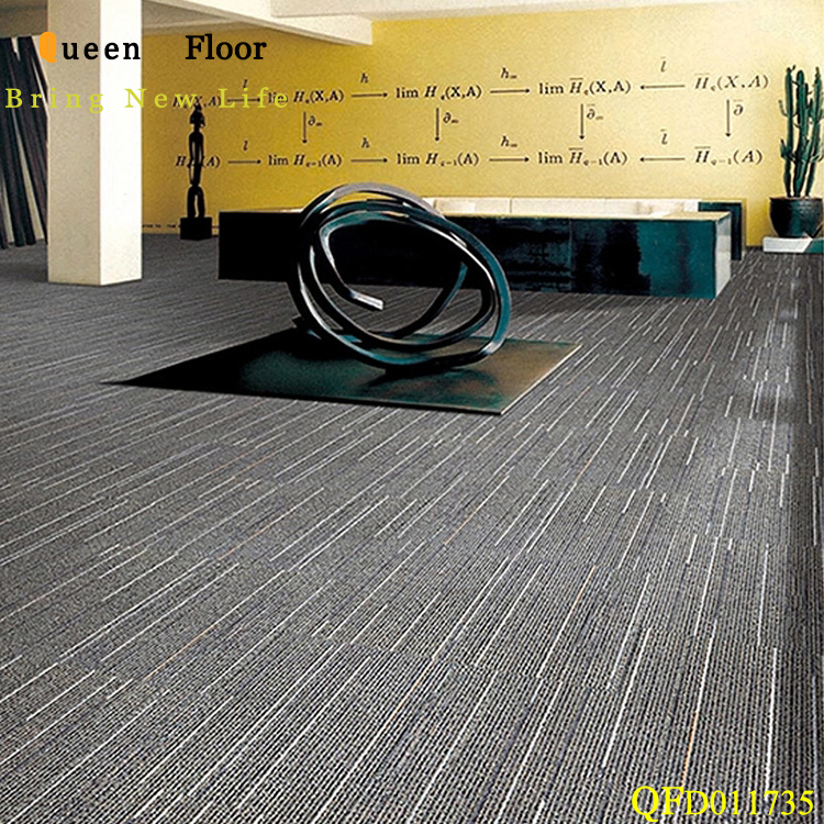 Carpet Design Plastic Flooring /PVC Sheet/ Vinyl Floor Tiles