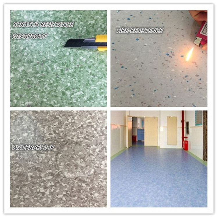 PVC Commercial Industrial Waterproof Carpet for School, Hospital, Office